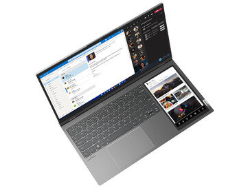 Das ThinkBook Plus Gen 3 von oben (Bild: Lenovo)