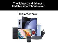Augen zu und durch: Erste Händler werben bereits vor dem offiziellen Samsung Galaxy Unpacked Event mit den dünnsten und leichtesten Foldables aller Zeiten.