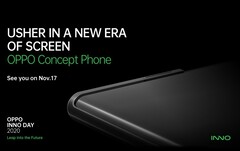 Oppo will am Inno Day diese Woche offenbar auch ein ausziehbares Smartphone mit flexiblem Display vorführen.