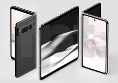 Das Google Pixel Fold soll im Mai 2023 auf den Markt kommen. (Bild: Front Page Tech)