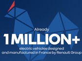 Renault Group Made in France: An ihren französischen Standorten hat Renault die Marke von 1 Million produzierten Elektrofahrzeugen geknackt.