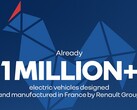 Renault Group Made in France: An ihren französischen Standorten hat Renault die Marke von 1 Million produzierten Elektrofahrzeugen geknackt.