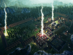 In Roman Triumph können die Götter Flüche wie Stürme oder Krankheiten heraufbeschwören. Abgebildet: Ein Screenshot aus dem Spiel. (Bildquelle: Steam)