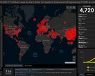 Diese Karte der Coronavirus-Ausbreitung gibt es gratis im Internet, fallt nicht auf die Malware-Apps rein!