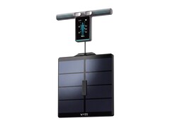 Die Wyze Scale Ultra BodyScan Plus besitzt ein Display im Handgriff.