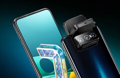 Das Asus ZenFone 7 Pro ist vor allem für seine innovative Flip-Kamera bekannt, die bessere Selfies ohne Punch-Hole oder Notch ermöglicht. (Bild: Asus)