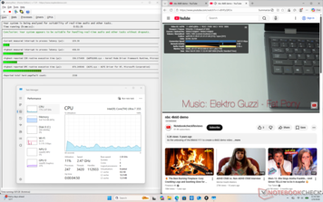 LatencyMon zeigt keine größeren DPC-Probleme oder Bildausfälle bei der 4K60-Videowiedergabe