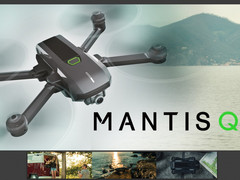 Yuneec Mantis Q: Faltbarer 4K-Kamera-Quadcopter mit Sprachsteuerung.