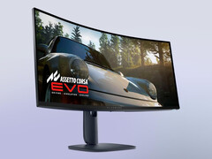 Der Alienware AW3926QW wird größer als der hier abgebildete AW3425DW Gaming-Monitor