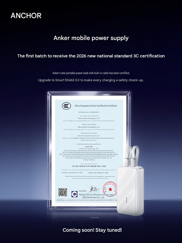 Die neue 55-W-Zolo-Powerbank bietet einen verbesserten Schutz vor Bränden und Explosionen