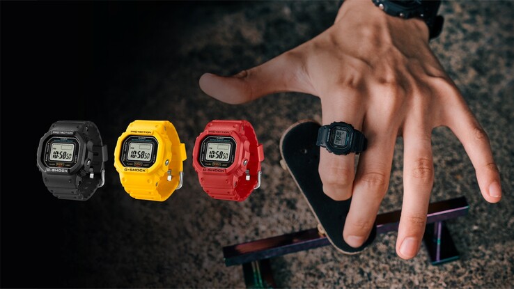 Die Casio G-Shock Nano DWN-5600 Ringuhren.