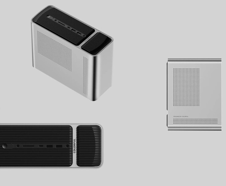 Das äußerliche Design des Colorful SMATR 900 Mini-PCs (Bildquelle: PC Watch)