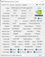 GPU-Z Nvidia dGPU