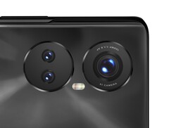 Die 108 Megapixel-Kamera im Honor 50 Pro (hier in einem geleakten Renderbild von GSMArenea) liefert erste Sample-Photos.