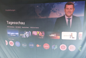 Leinwand im Freien (Tageslicht)