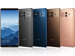 Alle Farbvarianten des Huawei Mate 10 Pro.