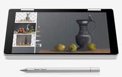 Das Display des One Mix 2S lässt sich um 360 Grad nach hinten klappen. Dank der Stylus-Unterstützung kann das Gerät somit problemlos als Notizblock oder Zeichenpad genutzt werden.
