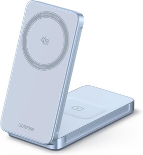 Ugreen MagFlow 2-in-1 Magnetisches Wireless Charger 25W