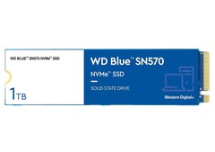 WD Blue SN570 1TB NVMe-SSD für unschlagbar günstige 36,99 Euro (Bild: Western Digital)