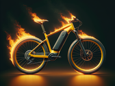 Akku-Brände bei E-Bikes können etwa beim Laden, aber auch bei Lagerung der Batterie entstehen (Symbolbild: Dall-E / AI)