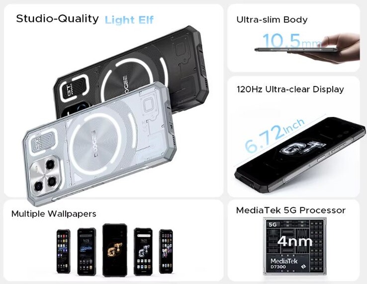 Verbaut ist ein schnelleres Display (Bildquelle: Doogee)