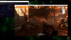 Nvidia demonstriert Wolfenstein: Youngblood auf einem ARM-SoC, und zwar mit Raytracing und DLSS. (Bild: Nvidia)