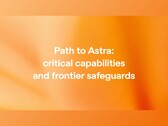 Grafik von OpenAI mit dem Schriftzug Path to Astra, critical capabilities and frontier safeguards