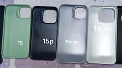 Zu allen vier Apple iPhone 15 Modellen sind offenbar bereits Cases fertig, zumindest in China. Das iPhone 15 Plus könnte als iPhone 15 Max starten.