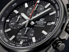 Nahaufnahme des Zifferblatts der Casio Edifice EFS-S660PB-1A