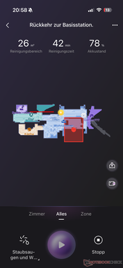 Übersicht mit Live-Fortschritt