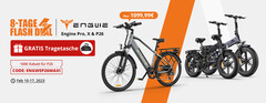 Bei Geekmaxi gibt es aktuell diverse E-Bikes und E-Scooter von Engwe zu stark reduzierten Preisen. (Bild: Geekmaxi)