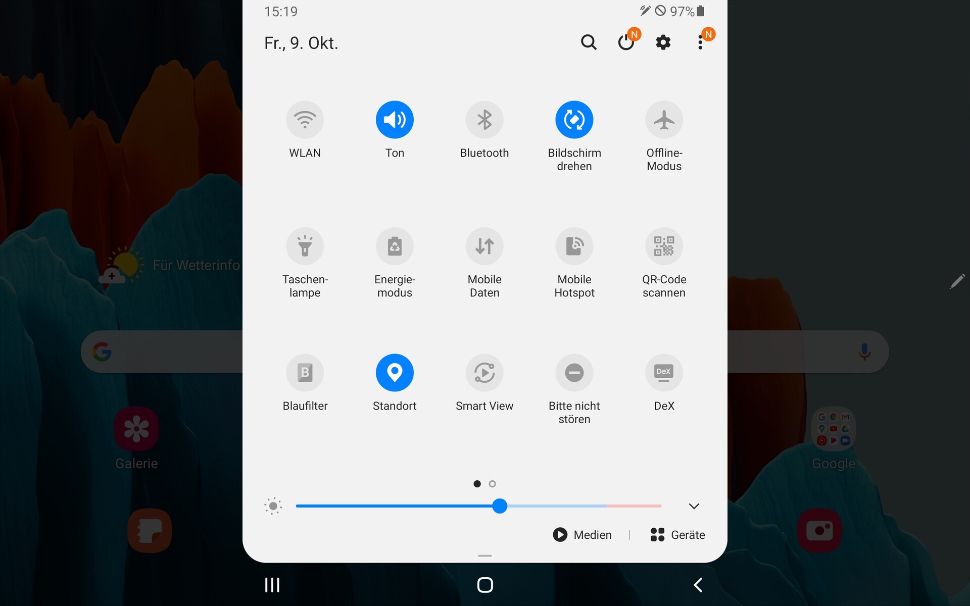 samsung galaxy s7 tablet test