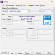 CPU-Z: Intel Grafik