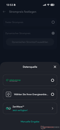 Wahl dynamischer Stromtarif