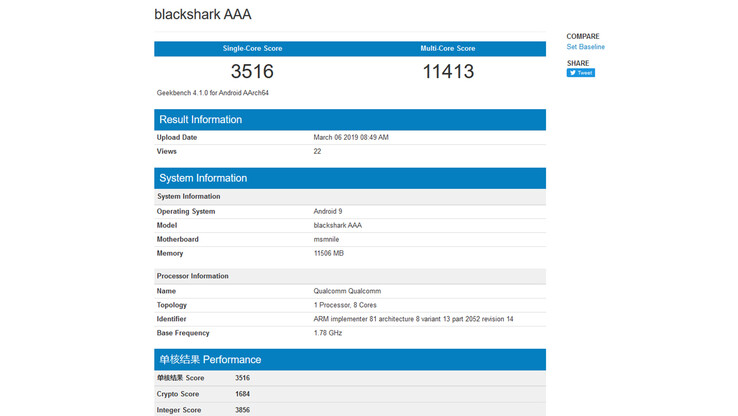 Bestwerte in Geekbench 4 dank Snapdragon 855
