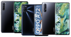 Oppo Handy-Deals zum Amazon Prime Day 2020: Find X2 Neo, Find X2 Lite und das A72.