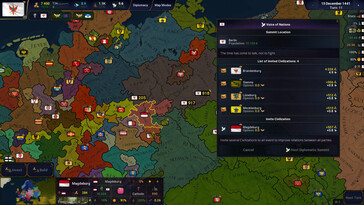 Im Bild: Ein Gameplay-Screenshot aus Age of History 2: Definitive Edition.