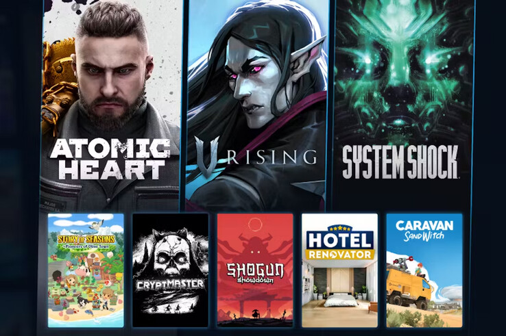 Die im Humble Choice Oktober 2025 enthaltenen Spiele. (Bildquelle: Humble Bundle)