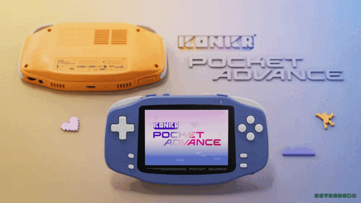 Das Konkr Pocket Advance wird in den Farben Orange und Indigo erhältlich sein