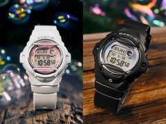 Von rechts nach links: Casio Baby-G BG-169GD-1JF und BG-169GD-7JF