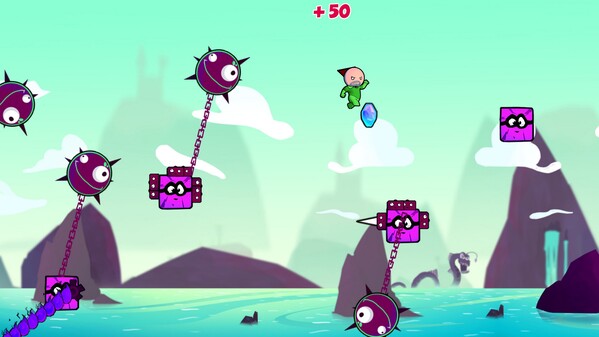 Ein Cloudberry Kingdom-Screenshot aus dem PlayStation Store. (Bildquelle: PlayStation Store)