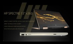 Dünner, leichter und mehr Power: Das Spectre 13 x360-Convertible von HP dreht 2017 auf.