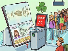 Pässe müssen wegen Softwarefehler neu gedruckt werden (Symbolbild Nano Banana Pro)