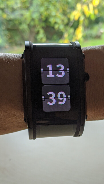 Beispiel reduzierte Zeitanzeige