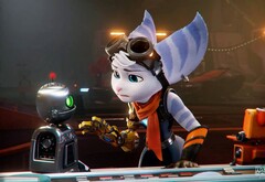 Die Lombax-Widerstandskämpferin Rivet wird in Ratchet & Clank: Rift Apart eine wichtige Rolle spielen. (Bild: Sony)