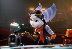 Die Lombax-Widerstandskämpferin Rivet wird in Ratchet & Clank: Rift Apart eine wichtige Rolle spielen. (Bild: Sony)