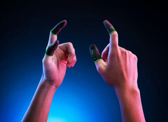 Diese Fingerlinge sollen eine präzisere Bedienung eines Touchscreens ermöglichen. (Bild: Razer)