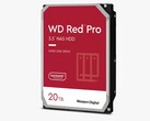 Auch im Unternehmensbereich dürfte die 20TB fassende NAS-Festplatte WD Red Pro so einige Abnehmer finden (Bild: Western Digital)