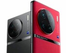 Aus dem geleakten Promovideo von Vivo stammt auch dieses Renderbild des Vivo X90 Pro+ in schwarzem und rotem Leder. 
