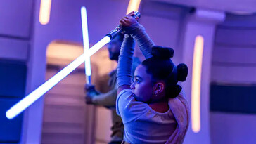 Lichtschwert-Training (Bild: Disney)